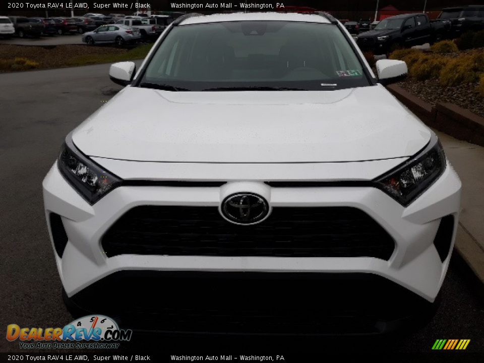 2020 Toyota RAV4 LE AWD Super White / Black Photo #13