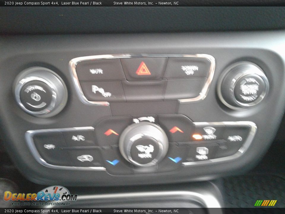 2020 Jeep Compass Sport 4x4 Laser Blue Pearl / Black Photo #13