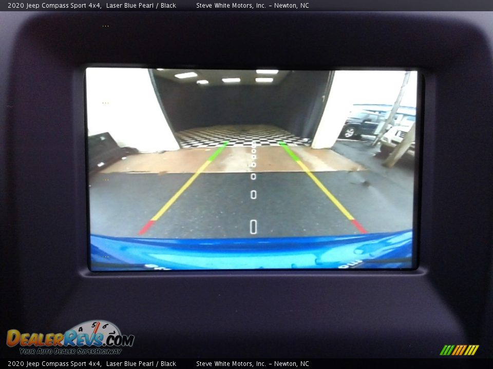 2020 Jeep Compass Sport 4x4 Laser Blue Pearl / Black Photo #14