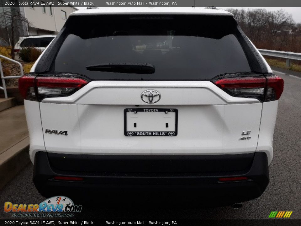 2020 Toyota RAV4 LE AWD Super White / Black Photo #15