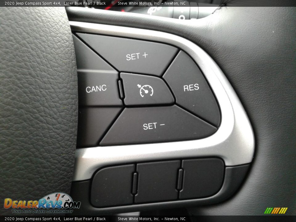 2020 Jeep Compass Sport 4x4 Laser Blue Pearl / Black Photo #17