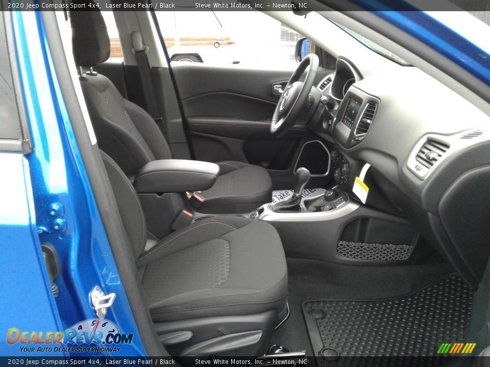 2020 Jeep Compass Sport 4x4 Laser Blue Pearl / Black Photo #23