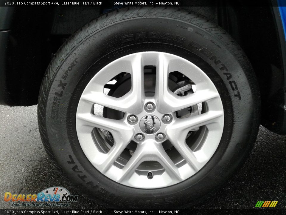 2020 Jeep Compass Sport 4x4 Laser Blue Pearl / Black Photo #24