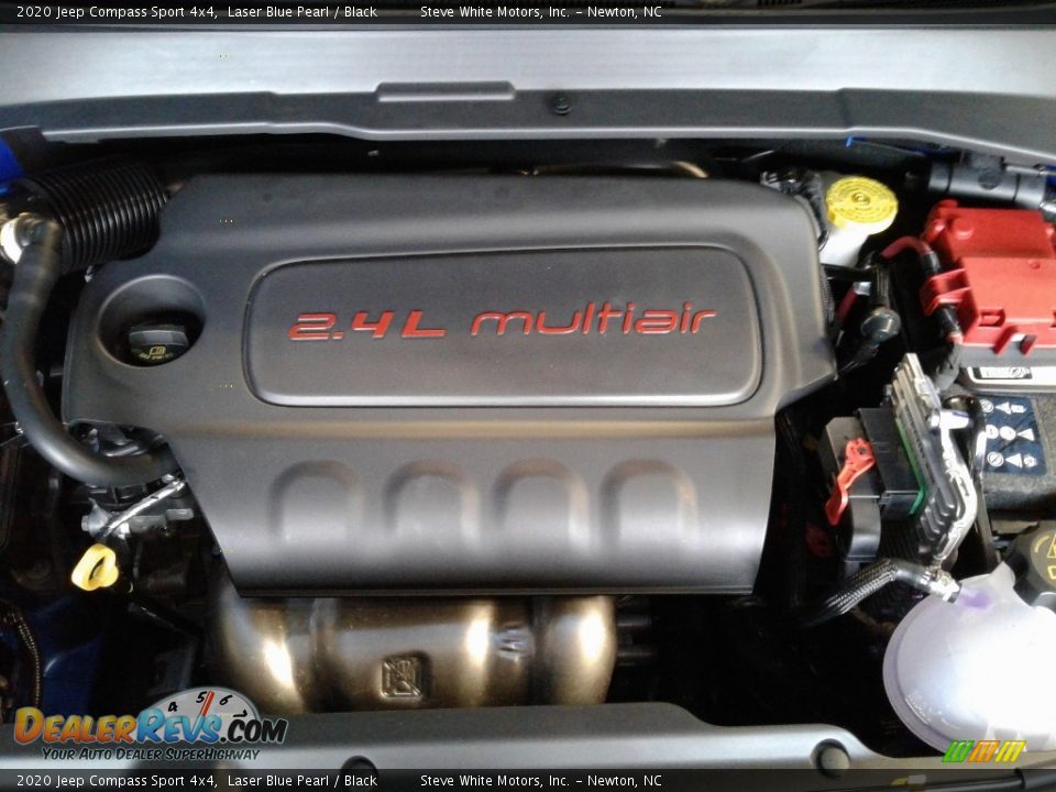 2020 Jeep Compass Sport 4x4 Laser Blue Pearl / Black Photo #25