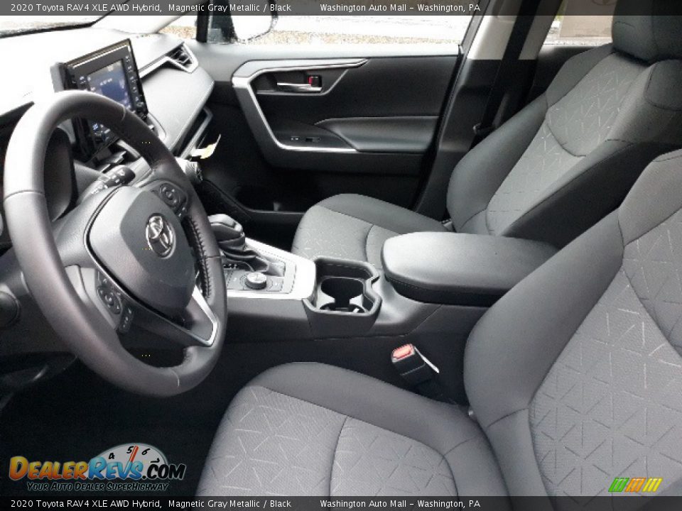 2020 Toyota RAV4 XLE AWD Hybrid Magnetic Gray Metallic / Black Photo #4