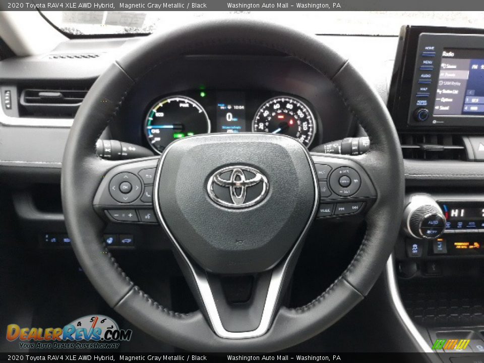 2020 Toyota RAV4 XLE AWD Hybrid Magnetic Gray Metallic / Black Photo #6