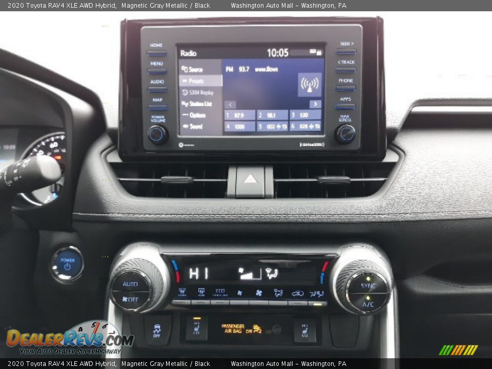 2020 Toyota RAV4 XLE AWD Hybrid Magnetic Gray Metallic / Black Photo #9