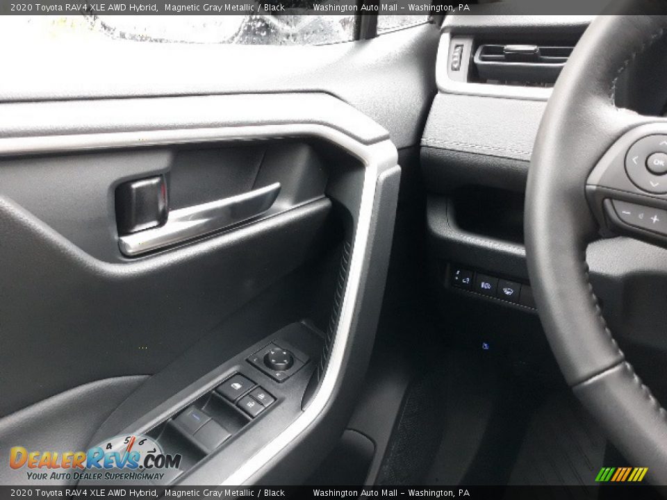 2020 Toyota RAV4 XLE AWD Hybrid Magnetic Gray Metallic / Black Photo #12