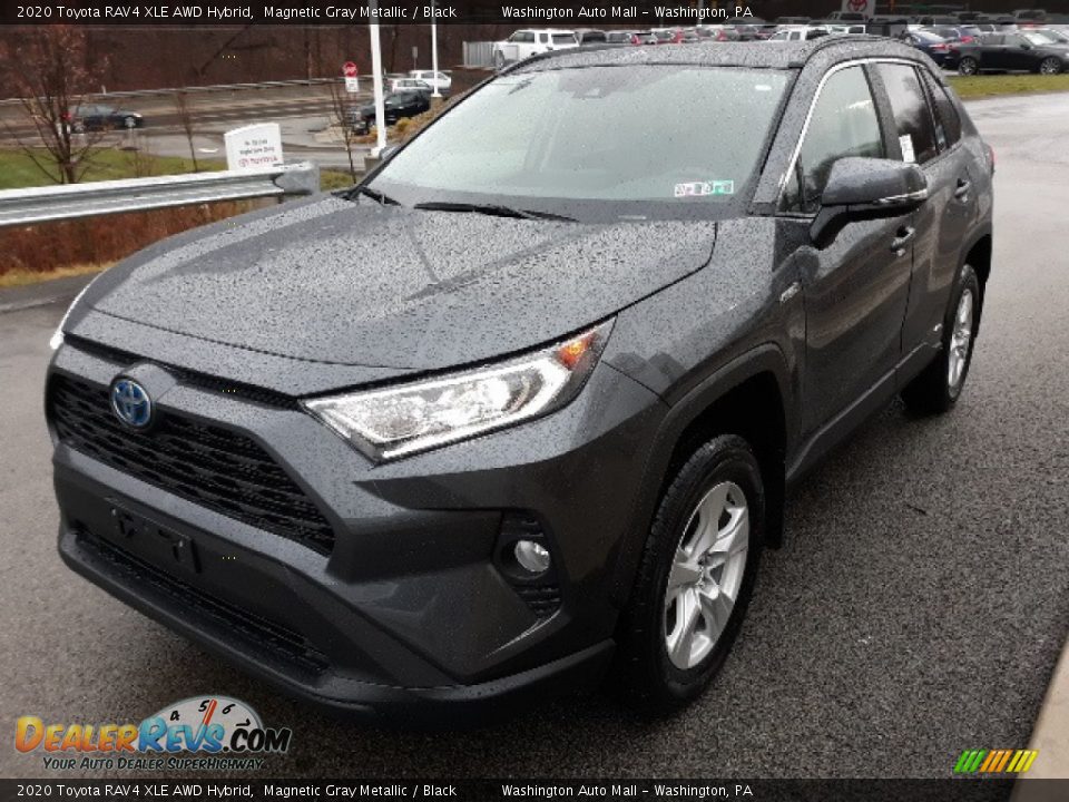 2020 Toyota RAV4 XLE AWD Hybrid Magnetic Gray Metallic / Black Photo #15