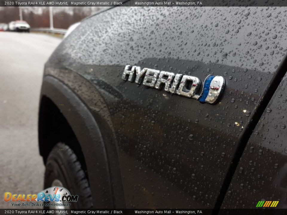 2020 Toyota RAV4 XLE AWD Hybrid Magnetic Gray Metallic / Black Photo #18