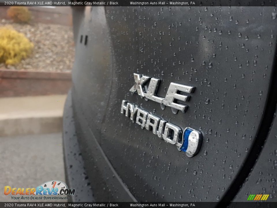 2020 Toyota RAV4 XLE AWD Hybrid Magnetic Gray Metallic / Black Photo #19