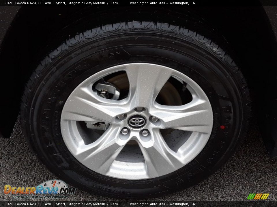 2020 Toyota RAV4 XLE AWD Hybrid Magnetic Gray Metallic / Black Photo #20