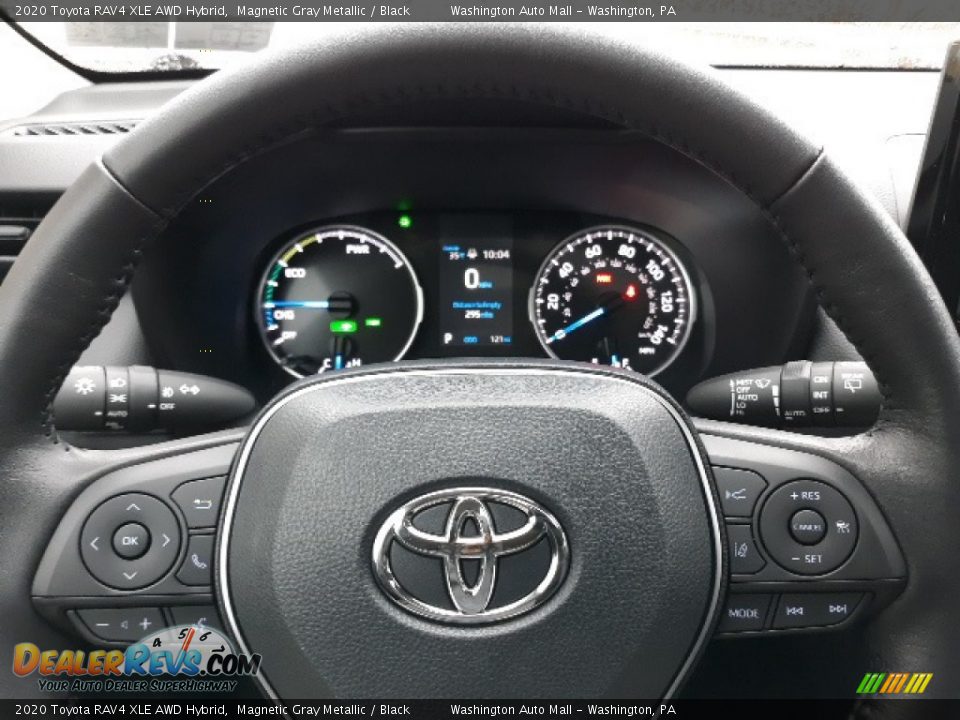 2020 Toyota RAV4 XLE AWD Hybrid Magnetic Gray Metallic / Black Photo #22