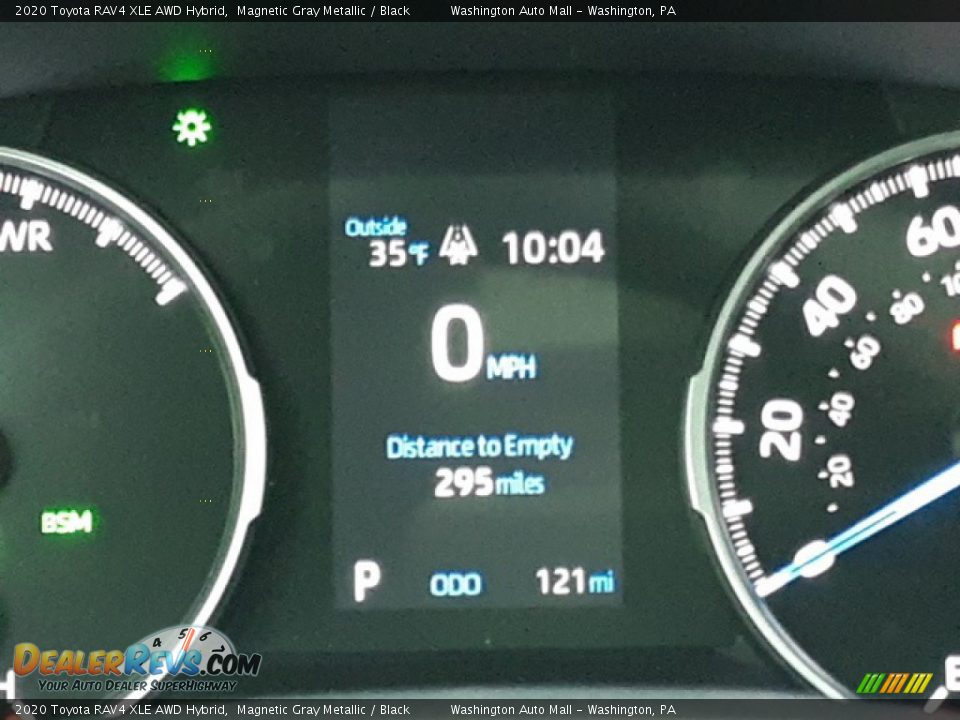 2020 Toyota RAV4 XLE AWD Hybrid Magnetic Gray Metallic / Black Photo #23
