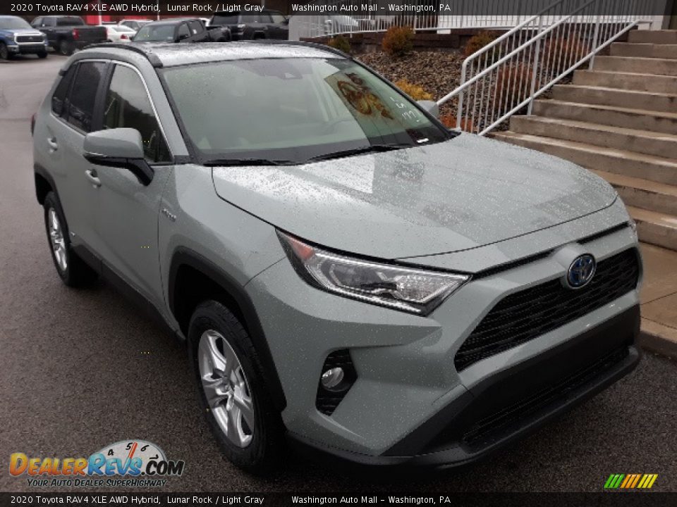 2020 Toyota RAV4 XLE AWD Hybrid Lunar Rock / Light Gray Photo #1