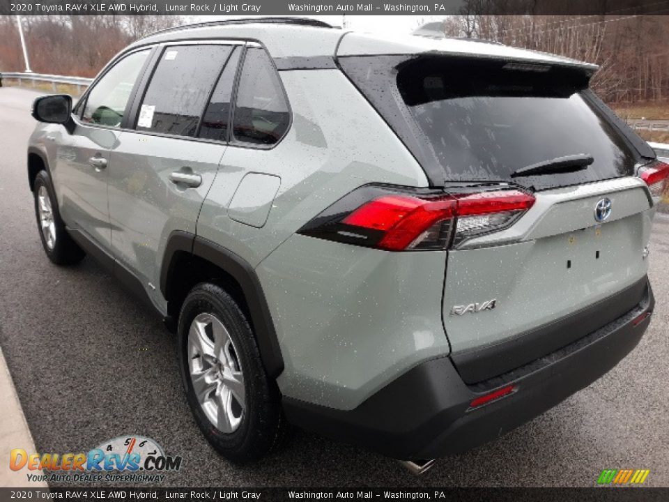 2020 Toyota RAV4 XLE AWD Hybrid Lunar Rock / Light Gray Photo #2