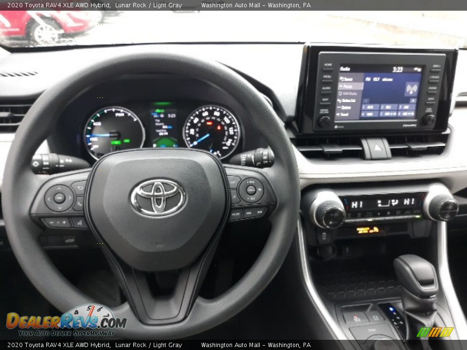 2020 Toyota RAV4 XLE AWD Hybrid Lunar Rock / Light Gray Photo #3