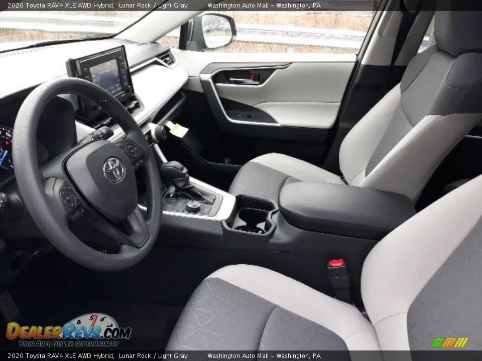 2020 Toyota RAV4 XLE AWD Hybrid Lunar Rock / Light Gray Photo #4