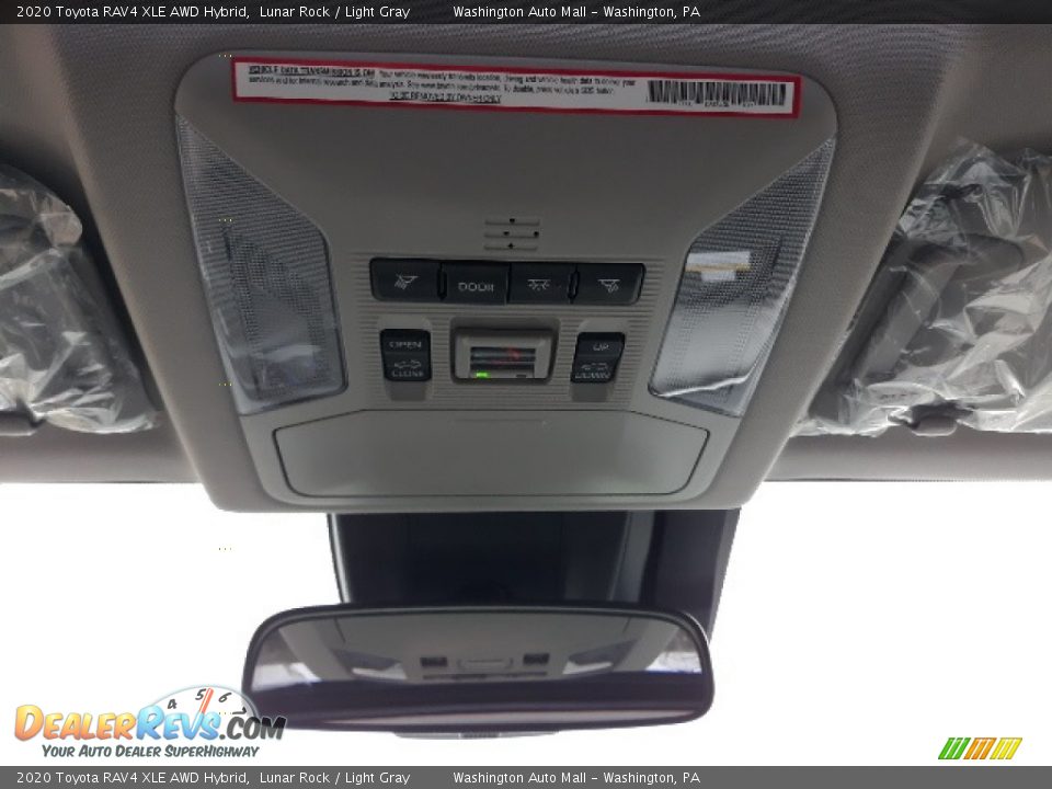 2020 Toyota RAV4 XLE AWD Hybrid Lunar Rock / Light Gray Photo #9