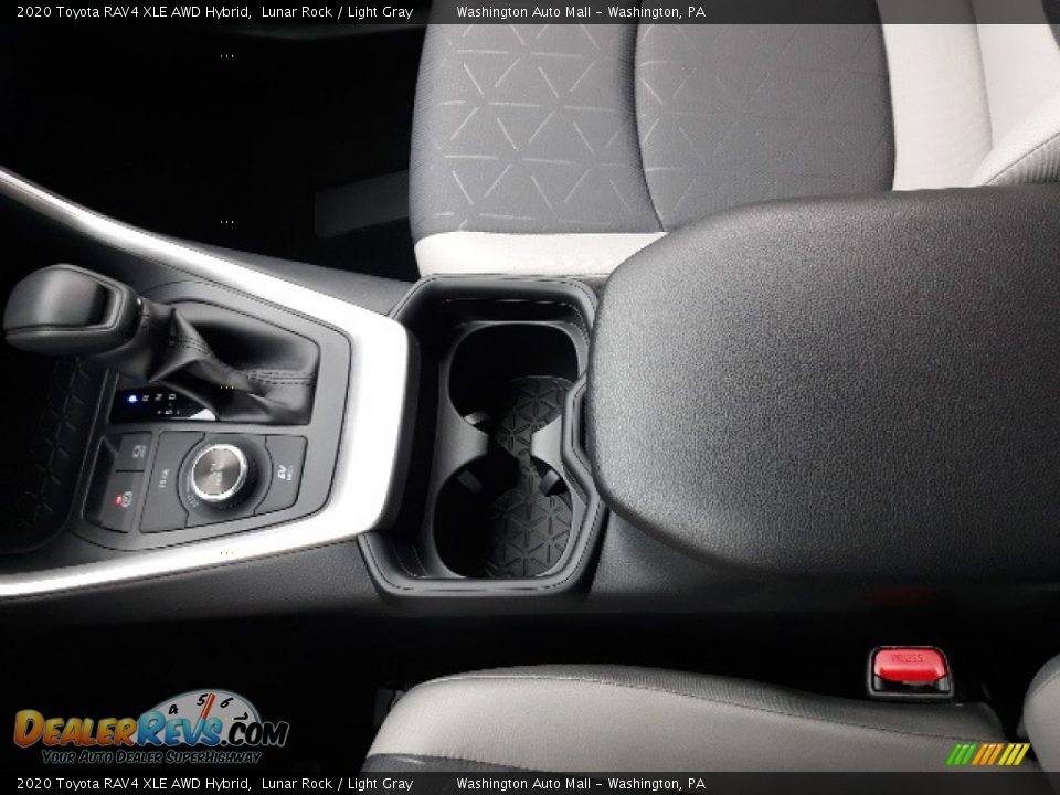 2020 Toyota RAV4 XLE AWD Hybrid Lunar Rock / Light Gray Photo #12