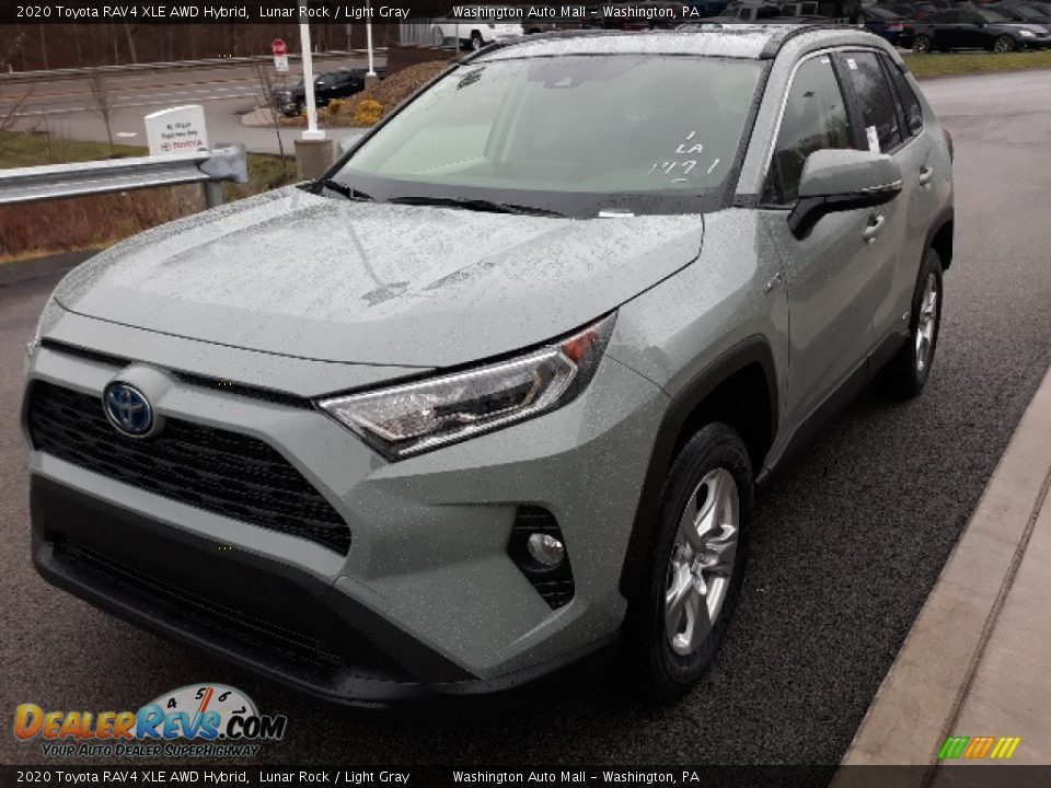 2020 Toyota RAV4 XLE AWD Hybrid Lunar Rock / Light Gray Photo #15