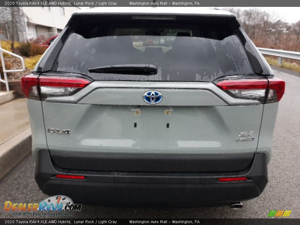 2020 Toyota RAV4 XLE AWD Hybrid Lunar Rock / Light Gray Photo #16