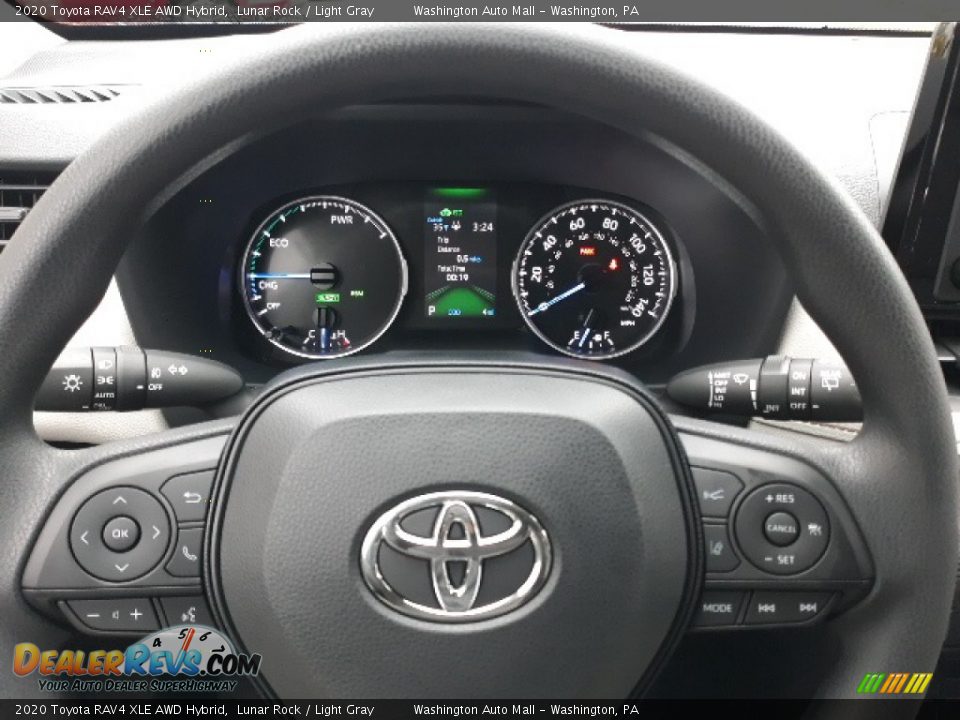 2020 Toyota RAV4 XLE AWD Hybrid Steering Wheel Photo #21