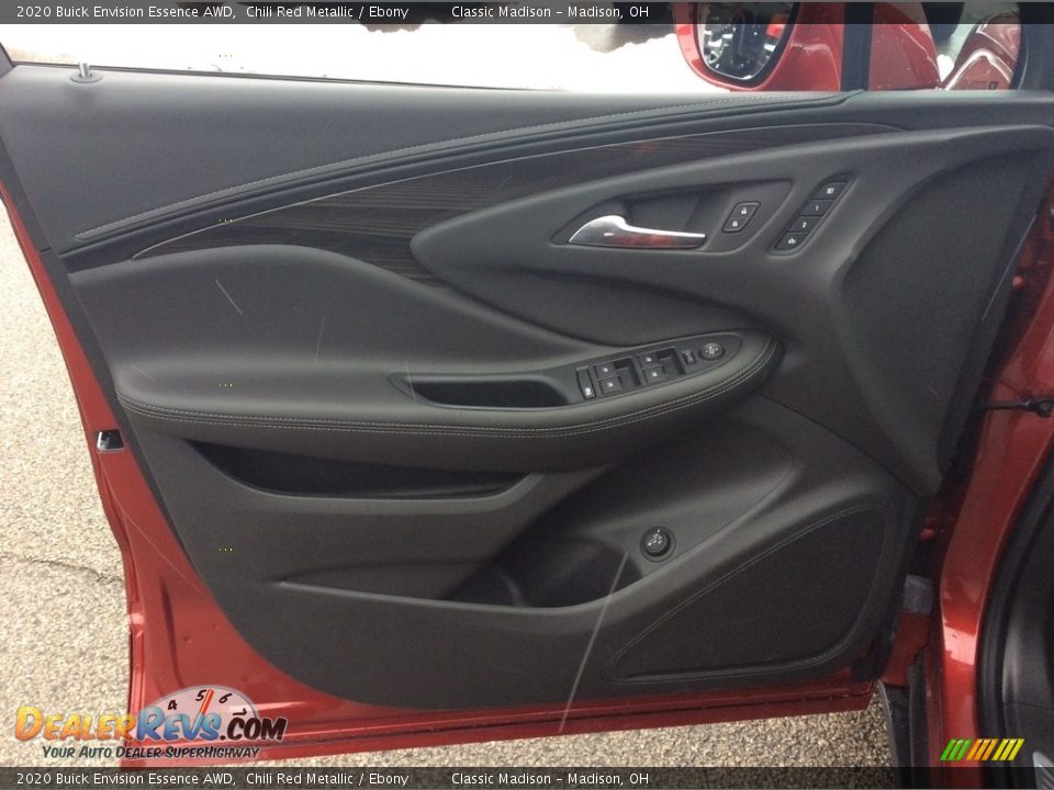 2020 Buick Envision Essence AWD Chili Red Metallic / Ebony Photo #10