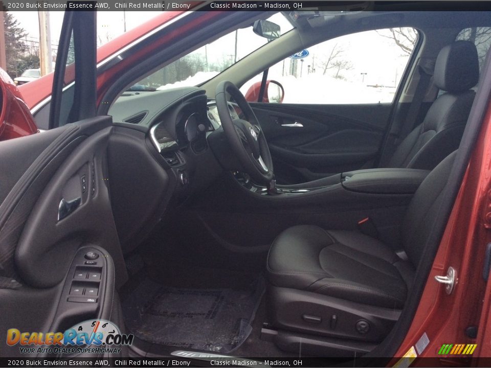 2020 Buick Envision Essence AWD Chili Red Metallic / Ebony Photo #11