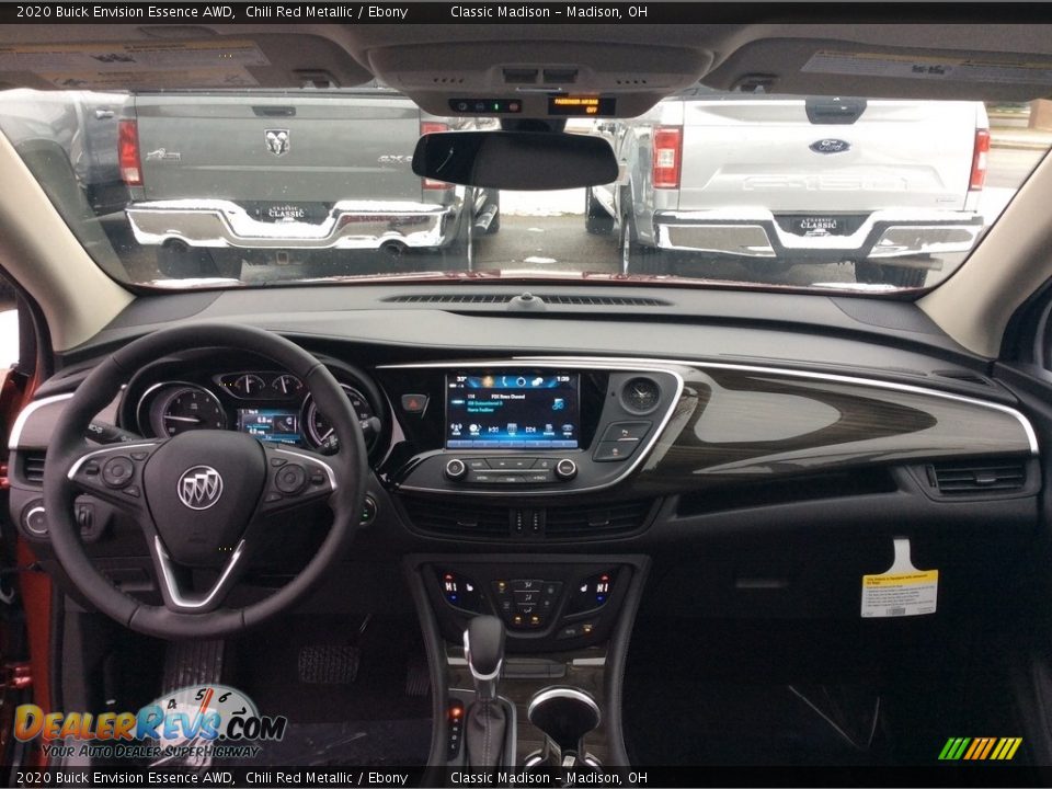 2020 Buick Envision Essence AWD Chili Red Metallic / Ebony Photo #12