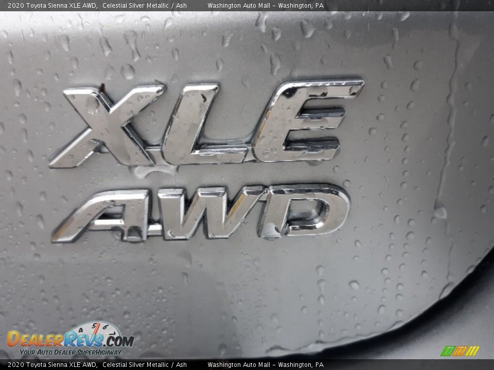 2020 Toyota Sienna XLE AWD Celestial Silver Metallic / Ash Photo #19