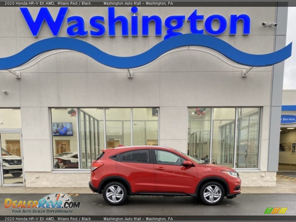 2020 Honda HR-V EX AWD Milano Red / Black Photo #1