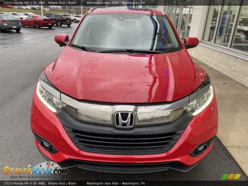 2020 Honda HR-V EX AWD Milano Red / Black Photo #3