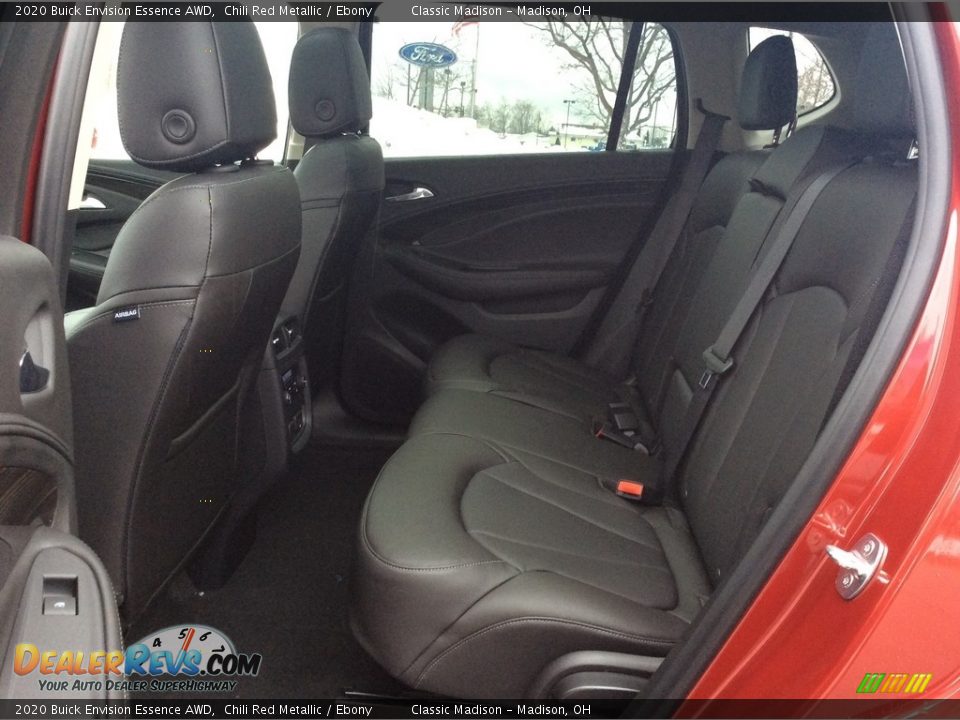 2020 Buick Envision Essence AWD Chili Red Metallic / Ebony Photo #21