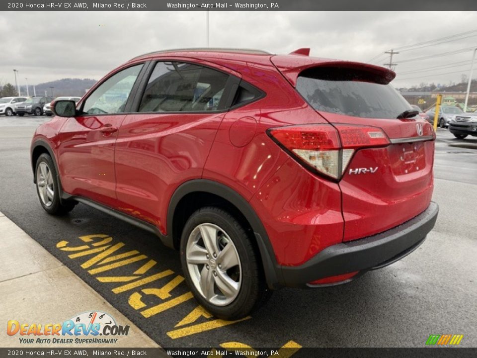 2020 Honda HR-V EX AWD Milano Red / Black Photo #5