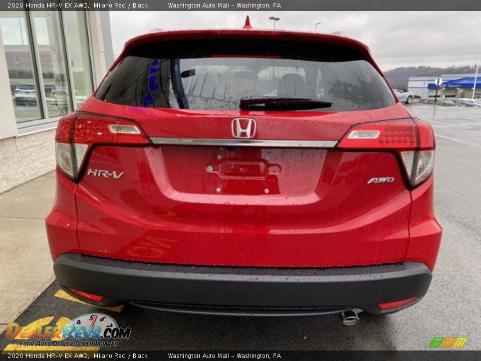 2020 Honda HR-V EX AWD Milano Red / Black Photo #6