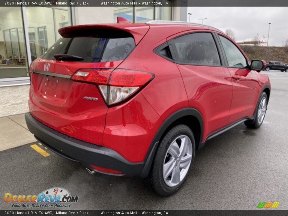 2020 Honda HR-V EX AWD Milano Red / Black Photo #7