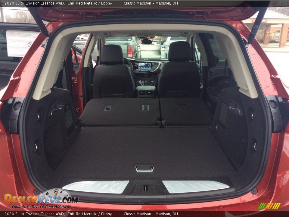 2020 Buick Envision Essence AWD Chili Red Metallic / Ebony Photo #24