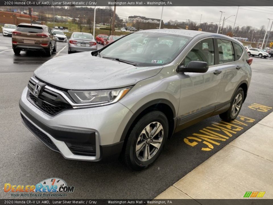 2020 Honda CR-V LX AWD Lunar Silver Metallic / Gray Photo #4