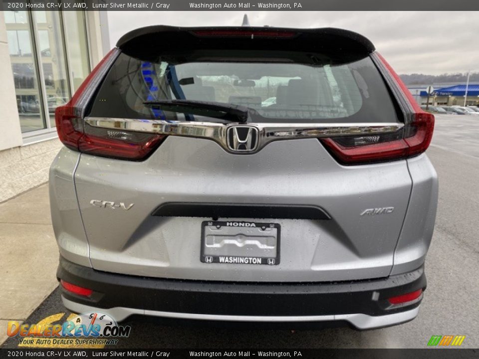 2020 Honda CR-V LX AWD Lunar Silver Metallic / Gray Photo #6