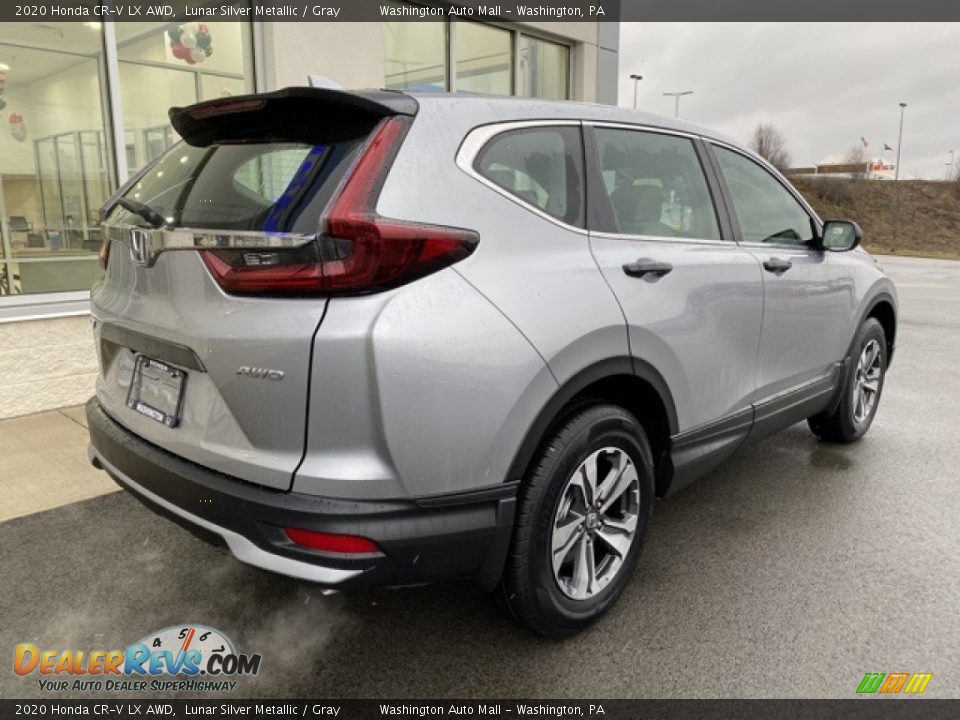 2020 Honda CR-V LX AWD Lunar Silver Metallic / Gray Photo #7