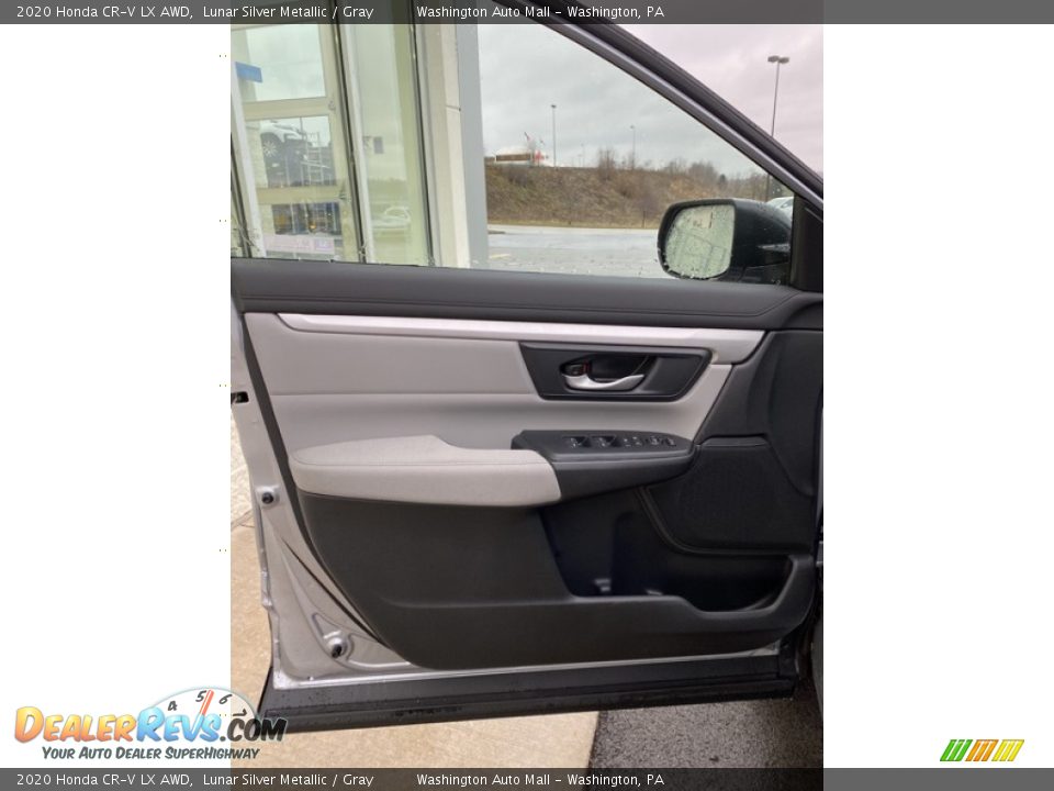 2020 Honda CR-V LX AWD Lunar Silver Metallic / Gray Photo #10