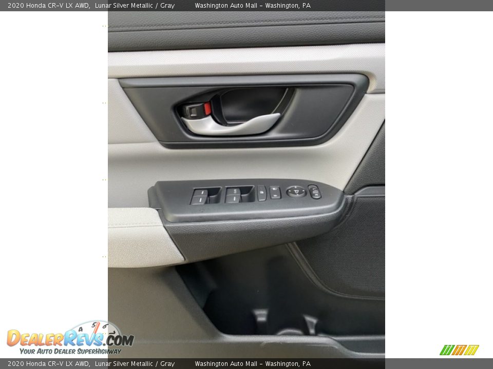 2020 Honda CR-V LX AWD Lunar Silver Metallic / Gray Photo #11