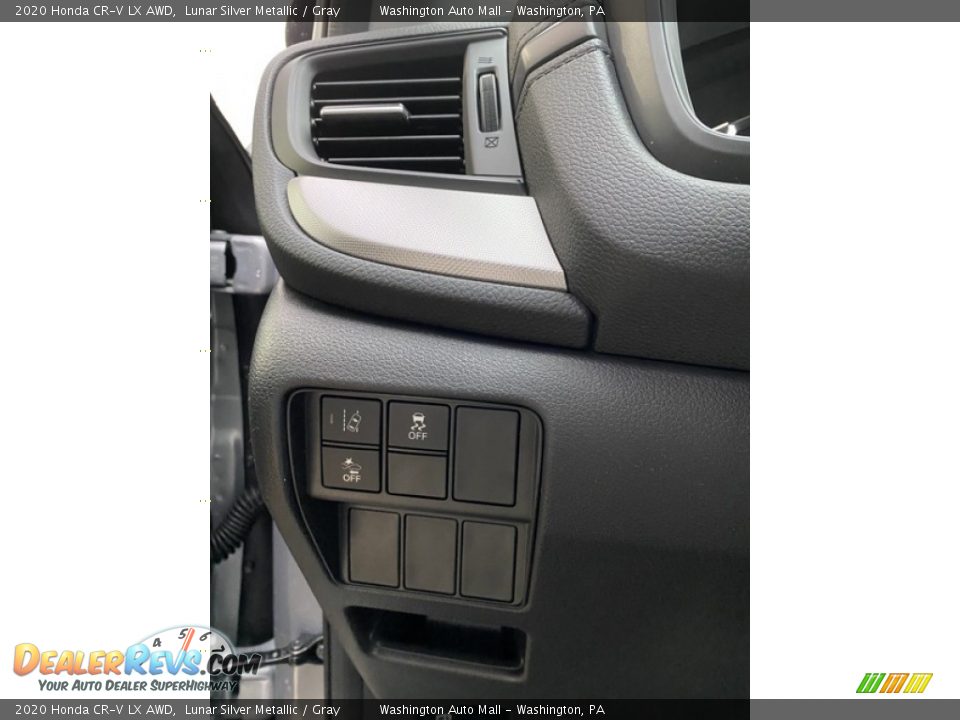 2020 Honda CR-V LX AWD Lunar Silver Metallic / Gray Photo #12