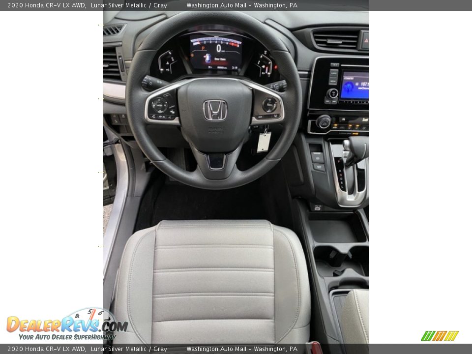2020 Honda CR-V LX AWD Lunar Silver Metallic / Gray Photo #13
