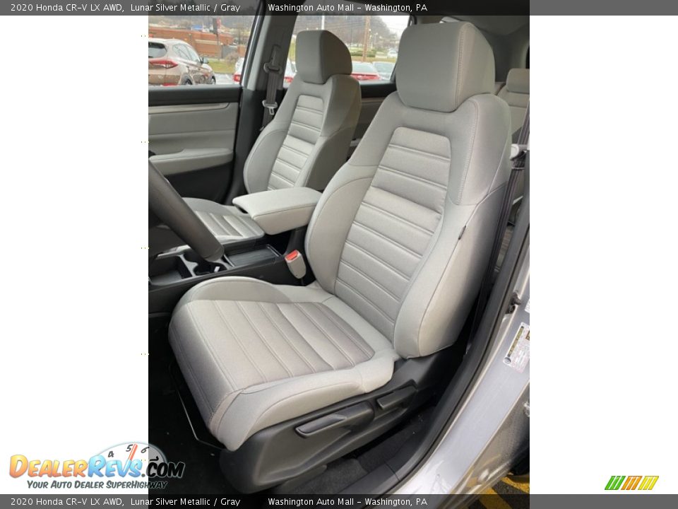 2020 Honda CR-V LX AWD Lunar Silver Metallic / Gray Photo #14