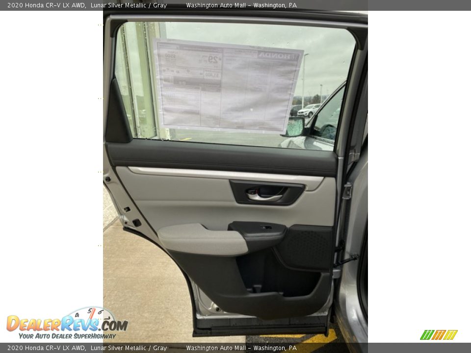2020 Honda CR-V LX AWD Lunar Silver Metallic / Gray Photo #16
