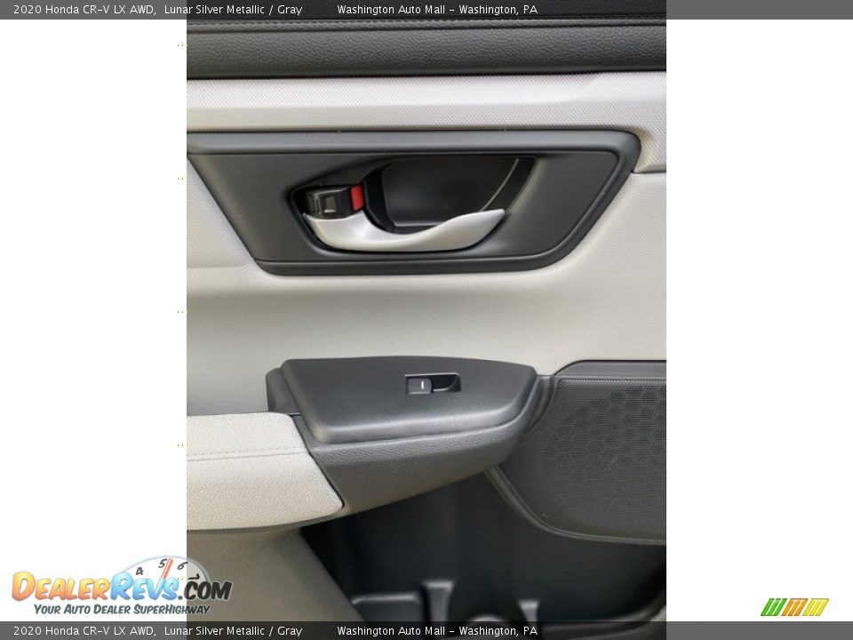 2020 Honda CR-V LX AWD Lunar Silver Metallic / Gray Photo #17