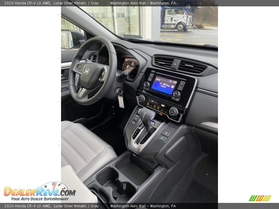 2020 Honda CR-V LX AWD Lunar Silver Metallic / Gray Photo #25