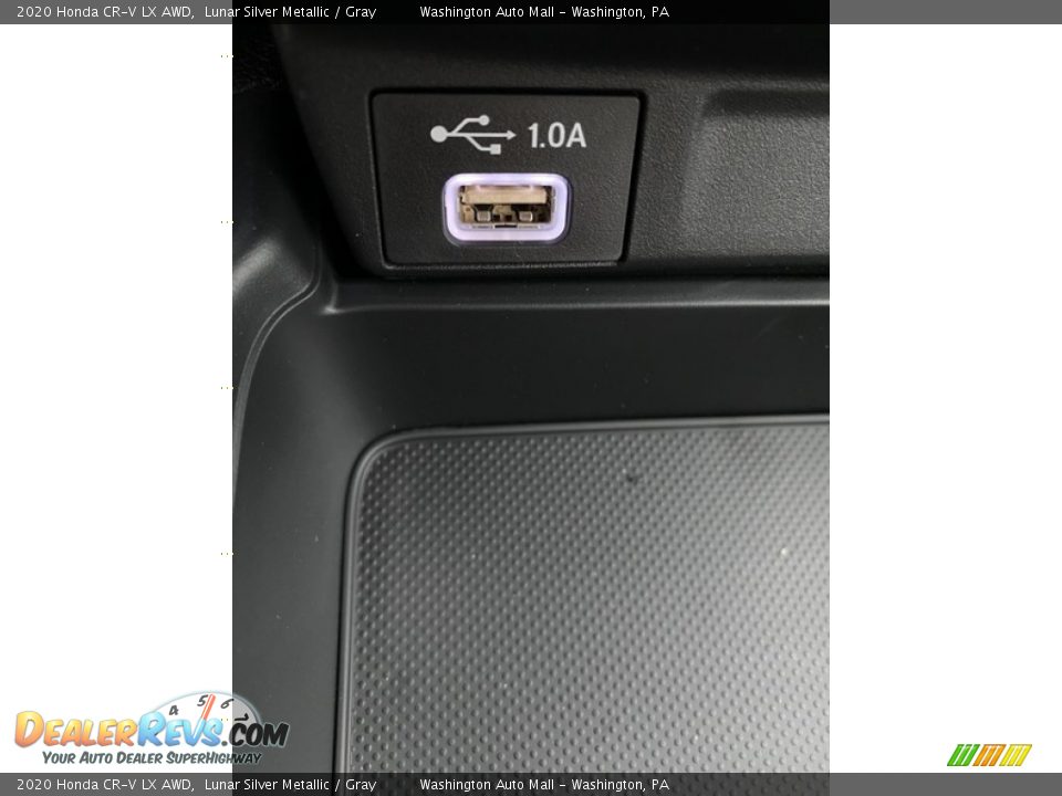 2020 Honda CR-V LX AWD Lunar Silver Metallic / Gray Photo #32